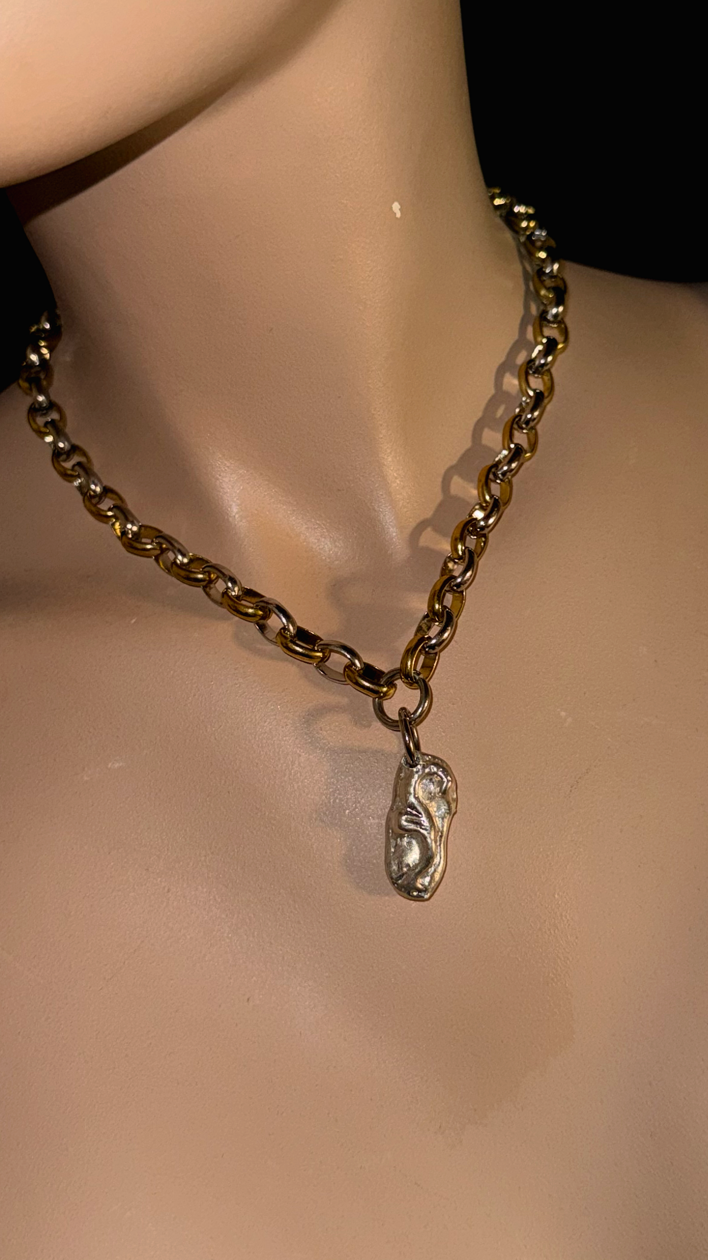 UPCYCLED SEAHORSE NECKLACE