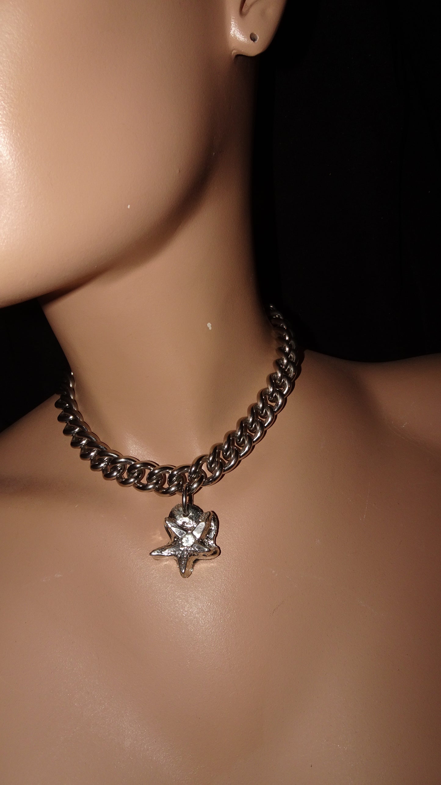 UPCYCLED MELTED STAR NECKLACE