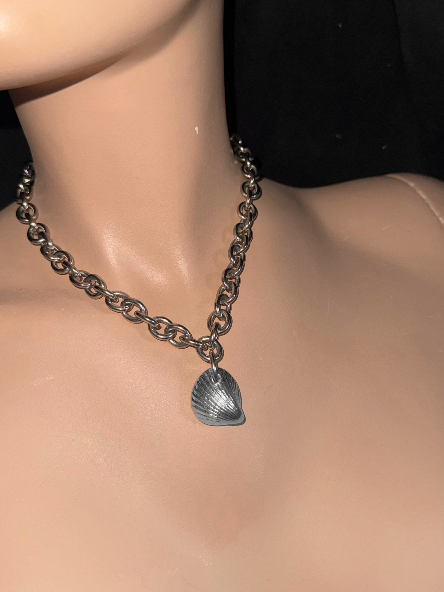 UPCYCLED BUTTON CHARM NECKLACE