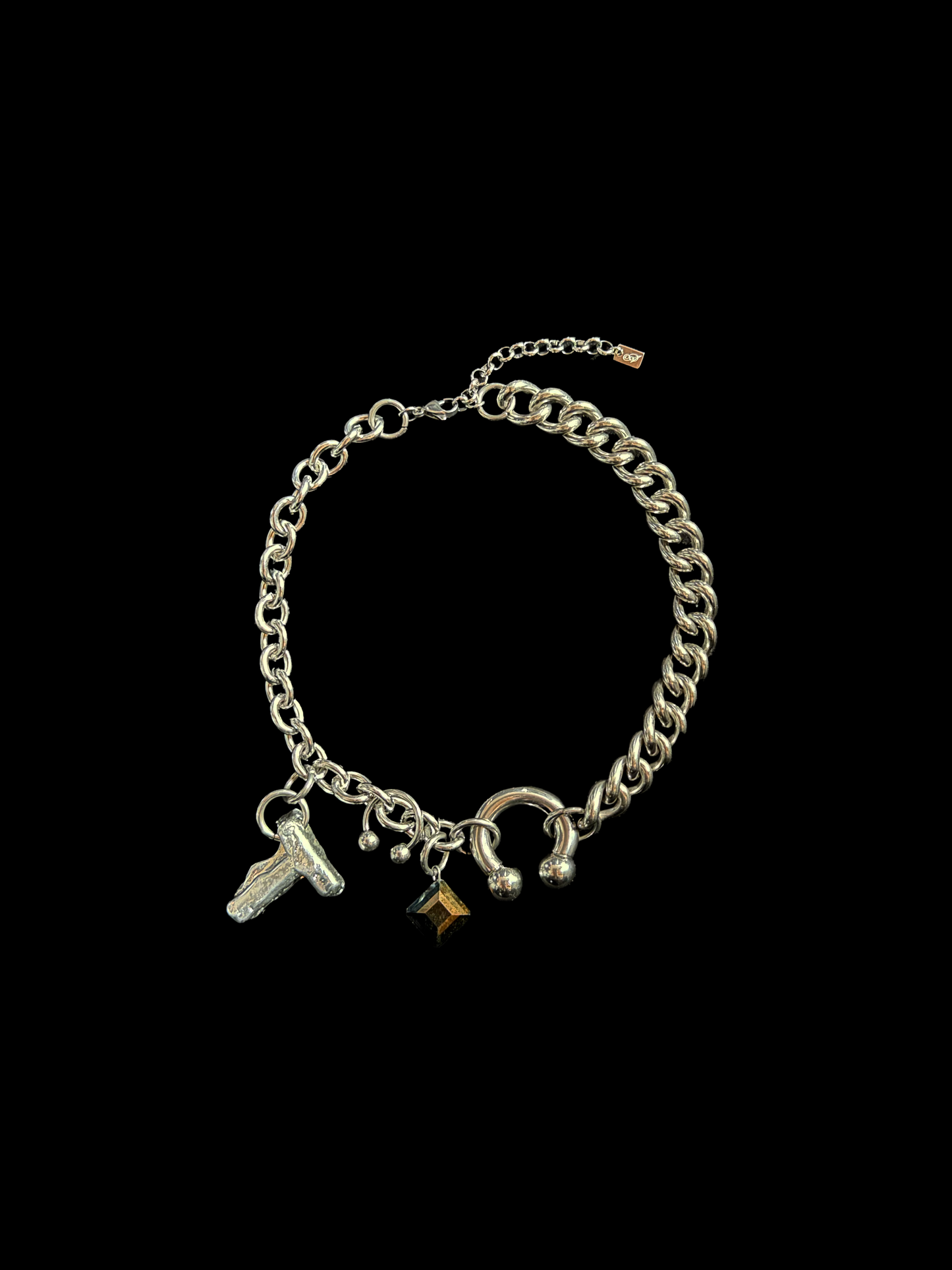 UPCYCLED MELTED TIDA CHOKER