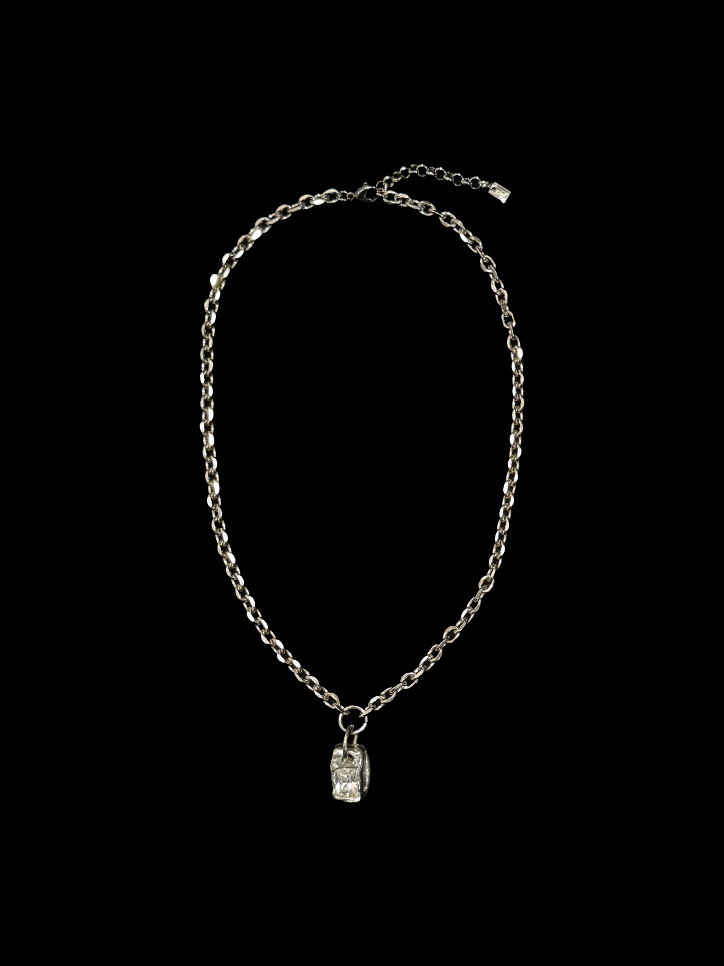 UPCYCLED MELTED CRYSTAL NECKLACE