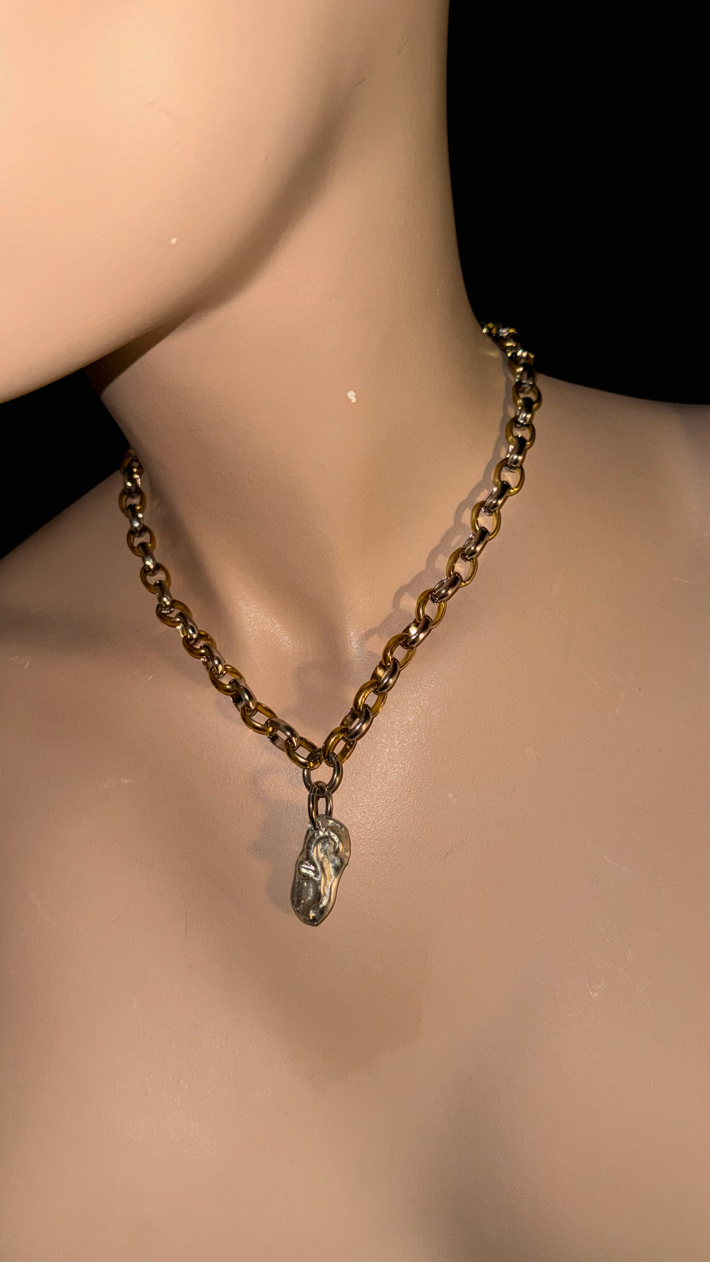 UPCYCLED SEAHORSE NECKLACE