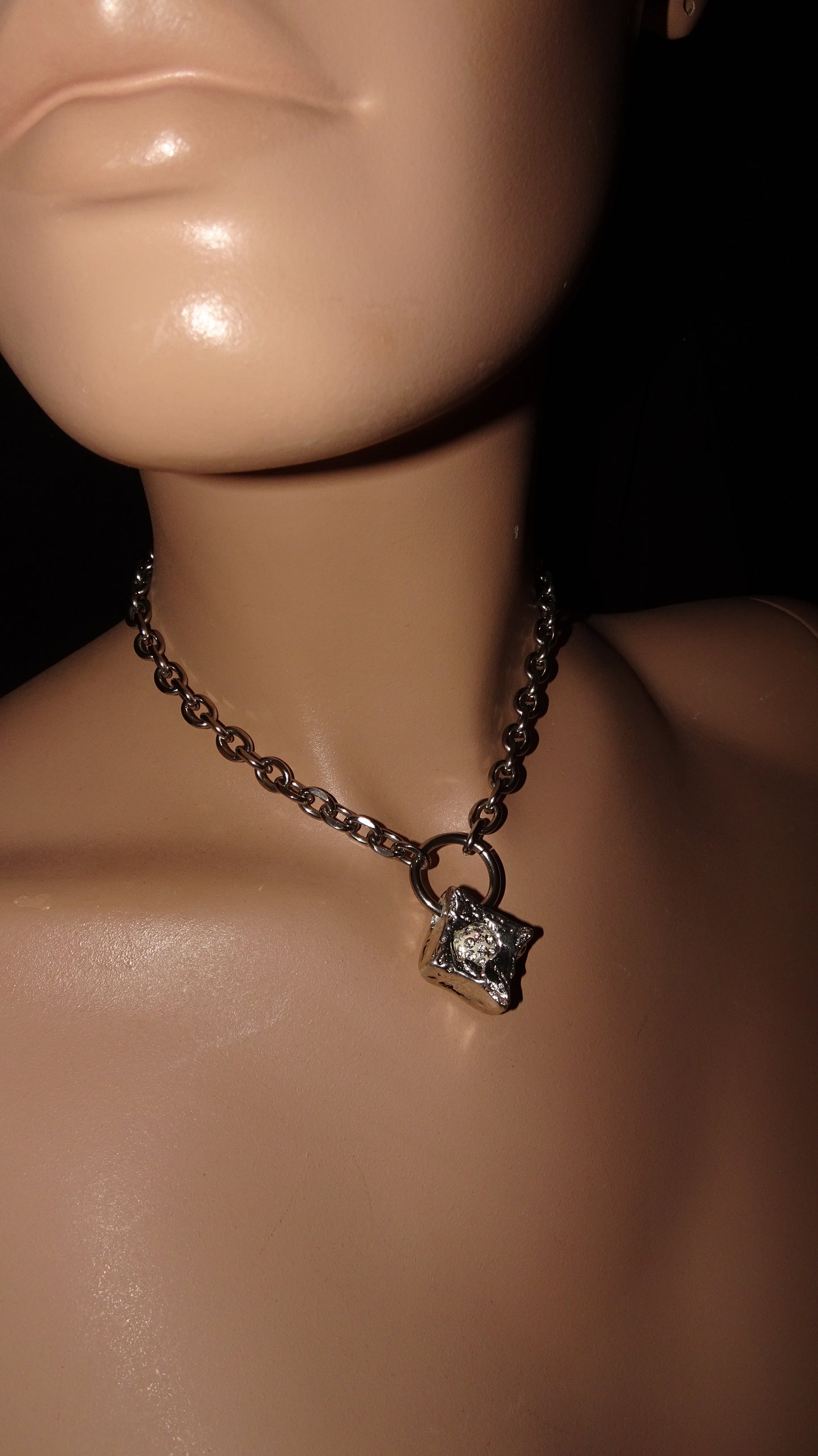 UPCYCLED MELTED GEM NECKLACE